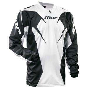  Thor Motocross Youth Phase Jersey   2008   X Large/Black 