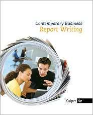   Reports, (0324587422), Shirley Kuiper, Textbooks   