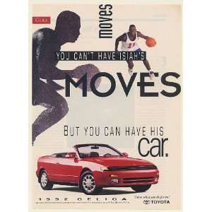  Isiah Thomas Toyota Celica Convertible You Cant Have Isiahs Moves 