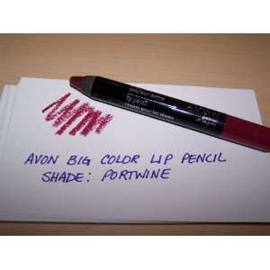  Lot of 3 Avon Big Color Lip Pencil in shade Portwine 