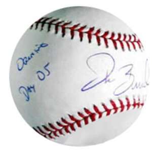  Pat Burrell Autographed Baseball with Opening Day 05 