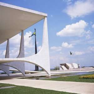  Palacio Do Planalto in Foreground, Brasilia, UNESCO World 