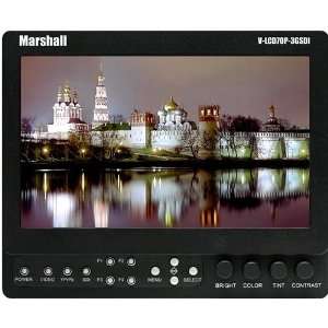 Marshall V LCD70XP 3GSDI AB 7 LCD Field Monitor w/ Anton 