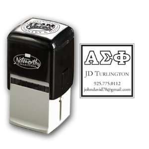     College Fraternity Stampers (Alpha Sigma Phi 04)