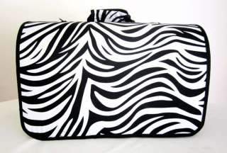 18L Pet Carrier Luggage Dog Cat Travel Bag Purse Zebra  