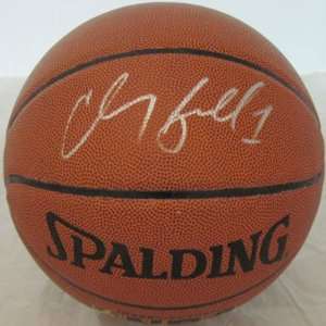  Autographed Chauncey Billups Ball   Full Size Everything 