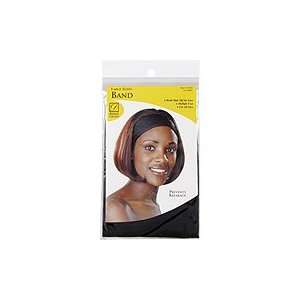  Large Satin Band Black   Holds Hair Off the Face, 1 pc 