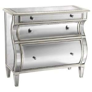  Curved Chest In Silver