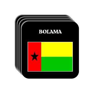  Guinea Bissau   BOLAMA Set of 4 Mini Mousepad Coasters 