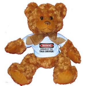  OF THE TAXI DRIVER Plush Teddy Bear with BLUE T Shirt Toys & Games