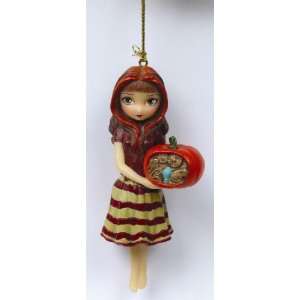 Strangelings A Clockwork Pumpkin 8031 Fairy Ornament By Jasmine Becket 