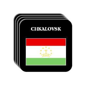  Tajikistan   CHKALOVSK Set of 4 Mini Mousepad Coasters 
