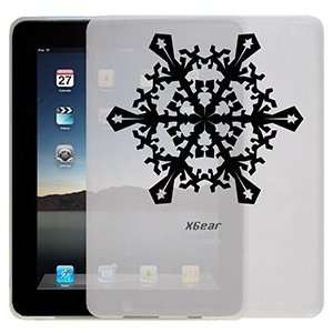  Jeweled Snowflake on iPad 1st Generation Xgear ThinShield 