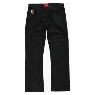  CHOCOLATE BLACK DENIM JEAN size 28 relaxed Sports 