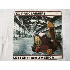  PROCLAIMERS Letter From America 7 45 Proclaimers Music