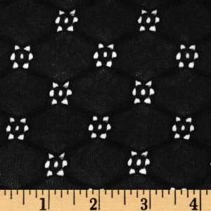  60 Wide Lace Flowers Black Fabric By The Yard Arts 