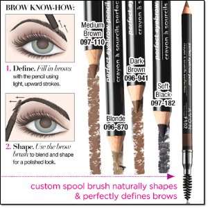  Avon Perfect Eyebrow Pencil   Medium Brown Beauty