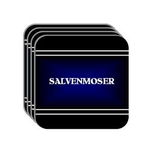  Gift   SALVENMOSER Set of 4 Mini Mousepad Coasters (black design
