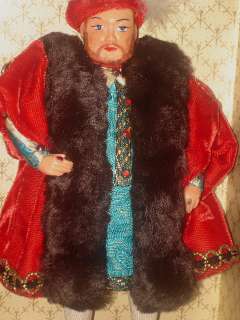 Peggy Nisbet KING HENRY VIII Character Doll England MIB  