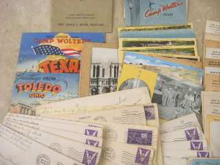 About 200 WW II Letters, Postcards, V Mail, Unsearched Estate Fresh 
