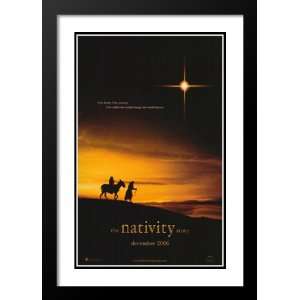  The Nativity Story 32x45 Framed and Double Matted Movie 