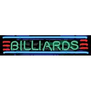  Billiards 24x25 Neon Sign
