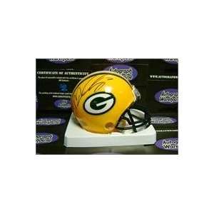   Crosby autographed Green Bay Packers Mini Helmet
