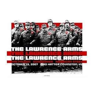  LAWRENCE ARMS   Limited Edition Concert Poster   by 