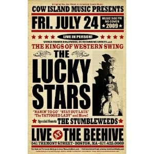  LUCKY STARS + The STUMBLEWEEDS Live at The Beehive (Boston 