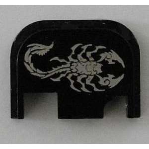  Scorpion Black Slide Cover Plate for Glock Sports 