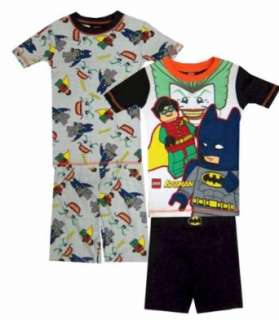  LEGO Batman Robin and The Joker 2 Pair Pajamas for boys Clothing