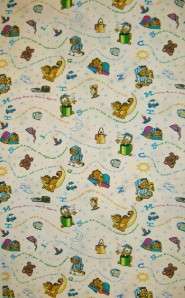 GARFIELD HATES MORNINGS ON WHITE~ Cotton Quilt Fabric  