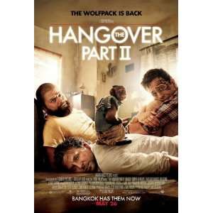  THE HANGOVER PART II B 27X40 ORIGINAL D/S MOVIE POSTER 