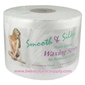    SMOOTH & SILKY Waxing Muslin BLEACHED Roll 40yrds x 3.5 Beauty
