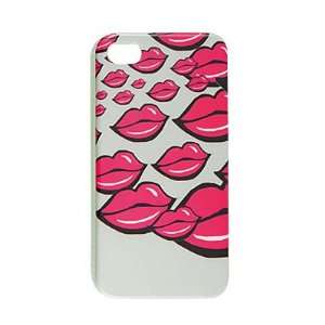  Red Lips Pattern IMD Hard Plastic Back Protector for 