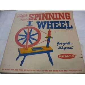   Vintage 1960s Remco Little Red Spinning Wheel in Box Toys & Games