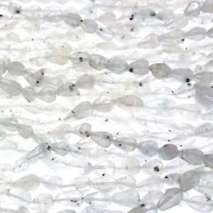 Moonstone  Rondell Faceted   7mm Height, 5mm Width, Sold by 14 Inch 
