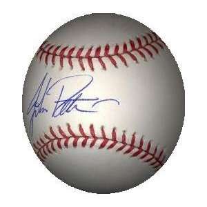 John Patterson autographed Baseball