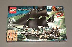   LEGO Set 4184 Pirates of the Caribbean The Black Pearl Ship NEW Sealed