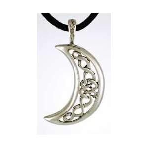 com Celtic Moon Celestial Amulet Pendant Necklace Wicca Wiccan Pagan 