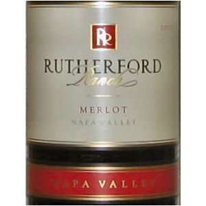    2007 Rutherford Ranch Napa Merlot 750ml Grocery & Gourmet Food