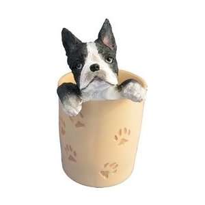  Dog Breed Pencil Cup Boston Terrier