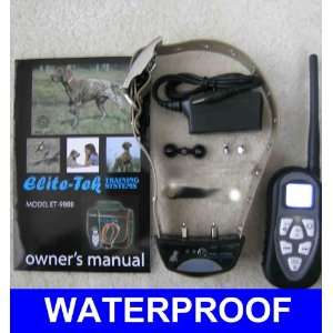 com 1000 Yard Hunting/Sport Anti Bark Waterproof Dog Remote Training 