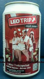LEO Beer Can Thai Thailand Sexy girl 2010 new released  