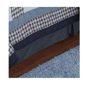  Dino Dave Blue Twin Bed Skirt