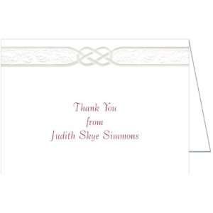   Exquisite Border Baptism Christening Thank You Cards   Set of 20 Baby