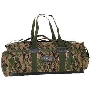 Digital Woodland Camouflage IDF Canvas Tactical Duffle Bag 