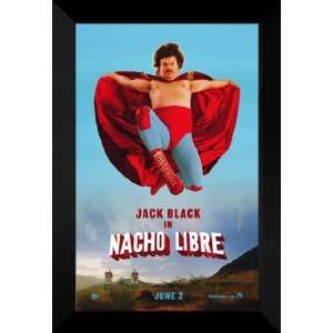  Nacho Libre 27x40 FRAMED Movie Poster   Style B   2006 