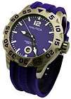 Nautica Mens N14606G BFD 100 Date Purple Watch  