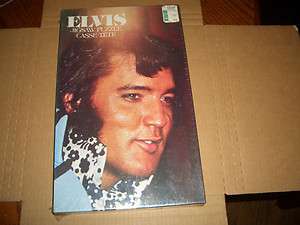 ELVIS PRESLEY JIGSAW PUZZLE CASSE TETE NEW 70S OUT OF PRINT MAKES 